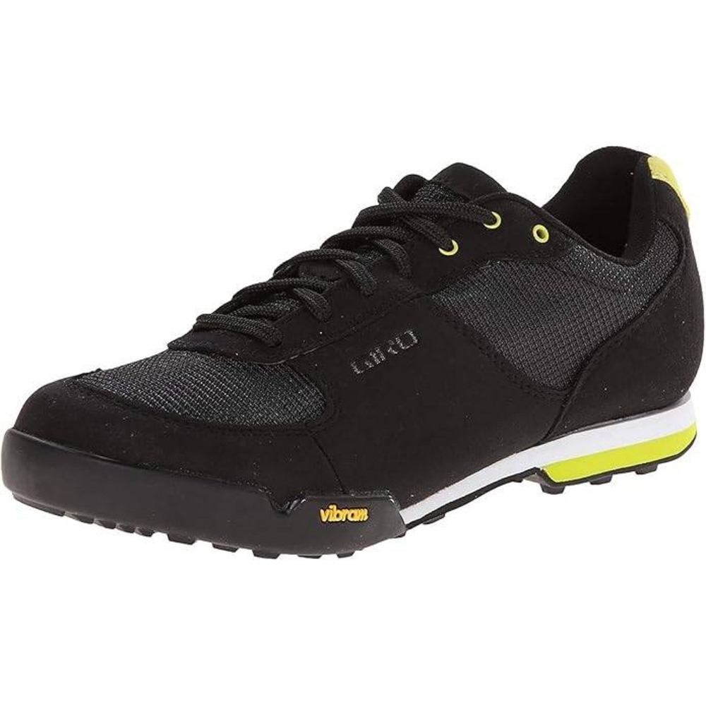 Giro Rumble VR Womens MTB Cycling Shoes Black Yellow EU 37 Vibram Sole US 6.5